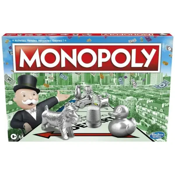 HASBRO JEU DE MONOPOLY CLASSIQUE NEUF